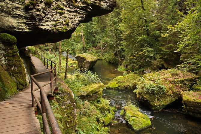 Private Tour to Czech-Saxon Switzerland National Park - Stop 4: Edmundova soutEska boat ride through narrow canyons