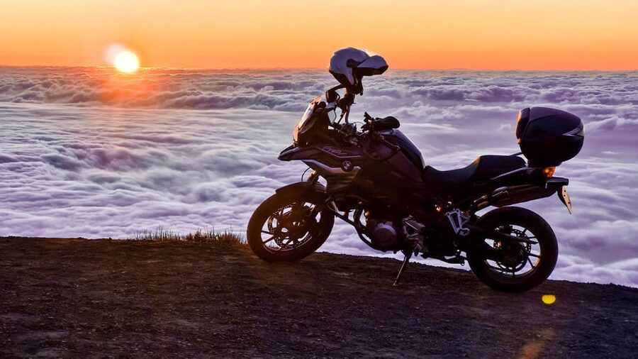 Puerto de la Cruz Motorbike tour through Teide National Park - Heading to Los Roques de García at Teide’s base