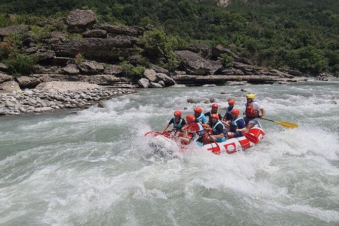 Rafting Tour in Vjosa Wild River National Park - On-River Fun: Badlonjë, Swims, Cliff Jumps, and the Tea Stop
