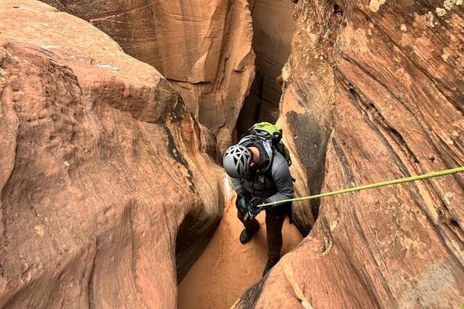 Rappelling through Rock Canyon Near Zion National Park - UTV rides into East Zion, then straight into Rock Canyon Slot