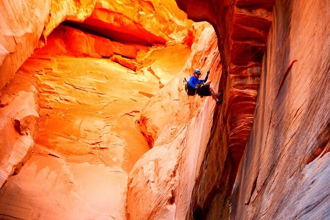 Rappelling through Rock Canyon Near Zion National Park - What’s included in your $225, and what you should budget for