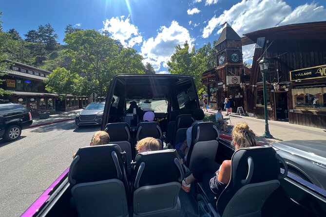 Retractable Glass Top Tour in Rocky Mountain National Park - Estes Park start point: how the meeting works and why downtown matters
