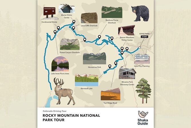 Rocky Mountain National Park Self-Guided Audio Tour - Down the river to Kawuneeche and Grand Lake