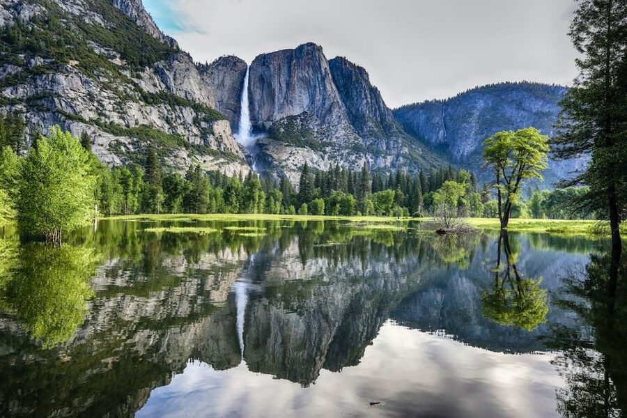 San Francisco: 2-Day National Park Tour with Yosemite Lodge - Yosemite Valley in full view: Yosemite Falls, El Capitan, Bridalveil, Tunnel View