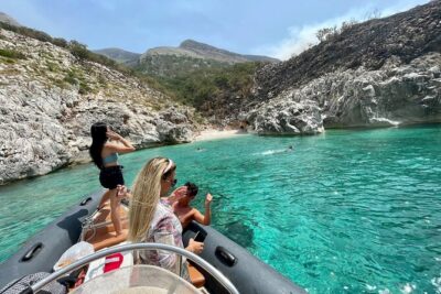 Secret Blue Gem Cave & Grama Bay Boat Tours Vlore - Grama Bay and Bay of Grama: the longest hang time