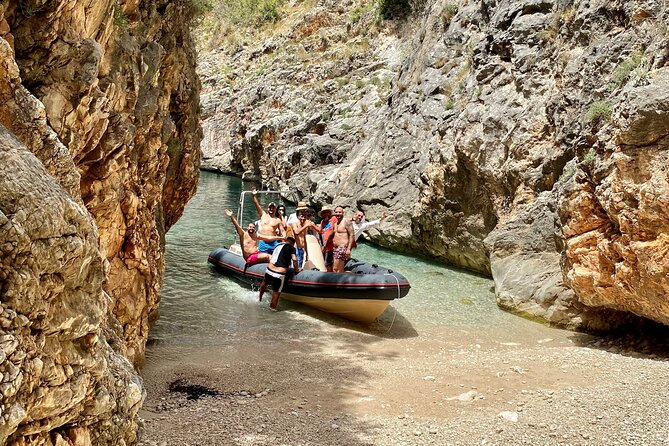 Secret Blue Gem Cave & Grama Bay Boat Tours Vlore - Bristani Bay (Bear’s Bay) and Gjiri i Mergimit: two chances to slow down