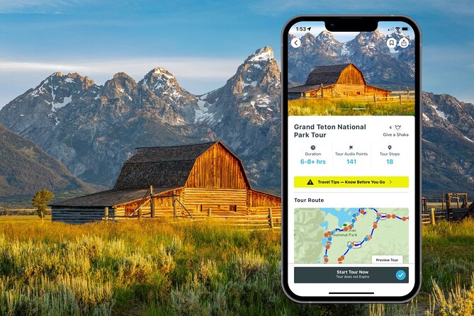 Self-Guided Grand Teton National Park Driving Tour - Key things to know before you go