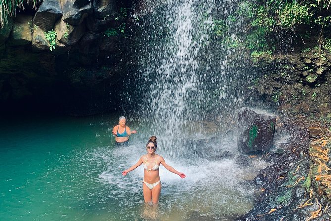 Seven Sisters Falls Hike / Annandale Falls / Grand Etang National Park & Lake - What the guides do for you: pacing, plant lessons, and real safety help