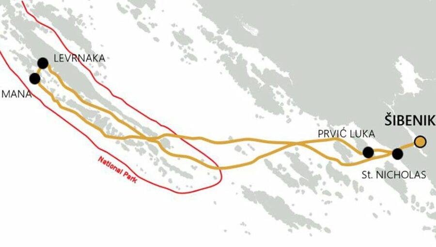 Sibenik: Full-Day Kornati National Park Boat Tour - Returning through inner Kornati: Tarac fortress and the ride back