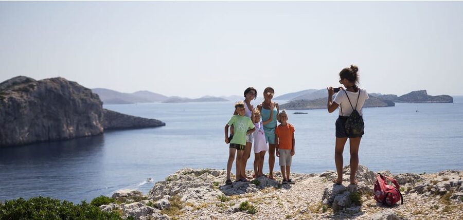 Sibenik: Full-Day Kornati National Park Boat Tour - From the D-Resort pier to Hitler’s Eyes: the Sibenik channel opener