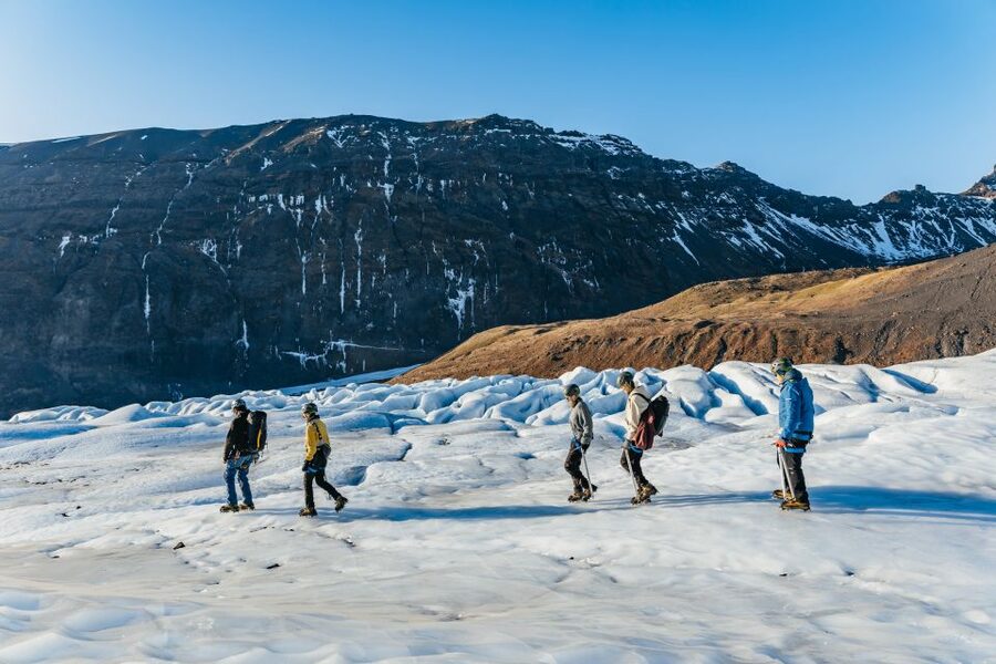 Skaftafell National Park: Falljokull Glacier Easy Hike - First Stop: Troll Expeditions at Skaftafell
