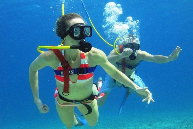 SNUBA Cozumel Underwater Adventure inside Chankanaab National Park - What happens during the 2-hour SNUBA session