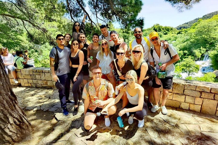 Split: Krka National Park Full-Day Tour with Wine Tasting - Boat ride and panoramic train: multiple views, less tiring backtracking