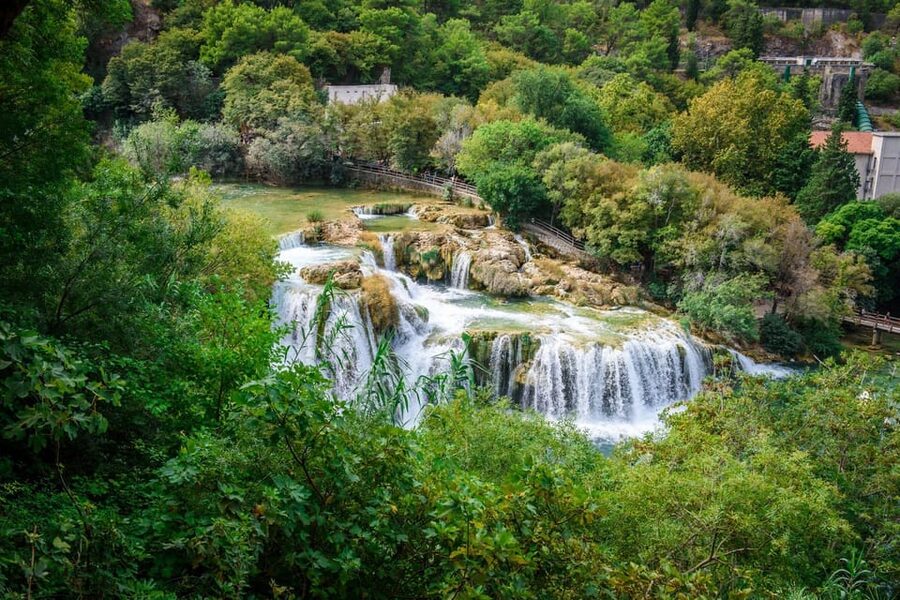 Split/Trogir: Krka National Park Day Trip & Boat to Skradin - Boat ride to Skradin: canyon views with a calmer pace
