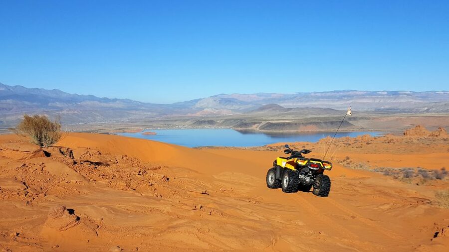 St. George: Sunset ATV Adventure near Zion National Park - 16,000 acres and 6,000 acres of dunes: what the ride really feels like