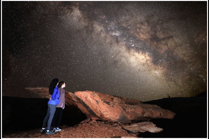 Stargazing and Milky Way Portrait in Capitol Reef National Park - The Milky Way photo setup: what you actually get