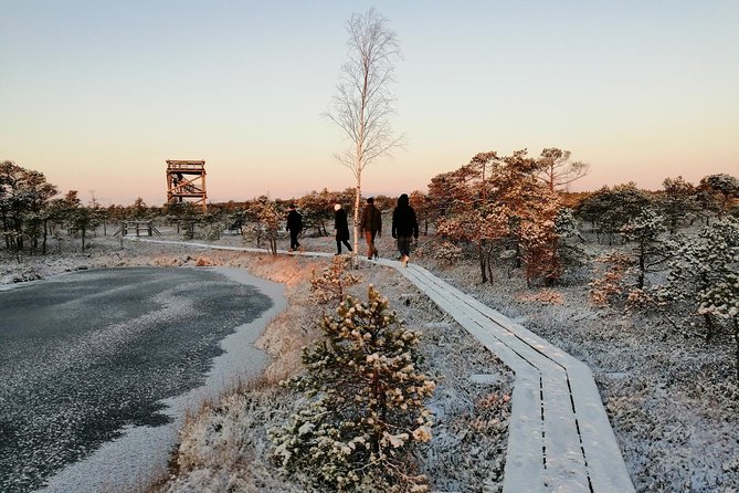 Sunrise at Kemeri National park + Jurmala - Jurmala’s mix of big villas and old wooden houses