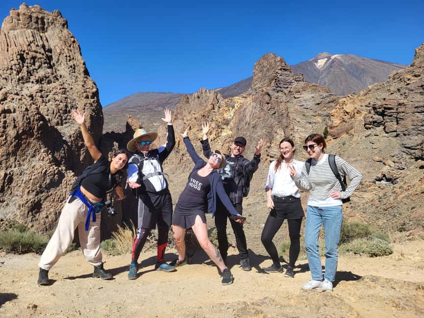 Teide National Park and Vilaflor ; local wine tasting - The Chirche viewpoint and El Barraquito coffee break