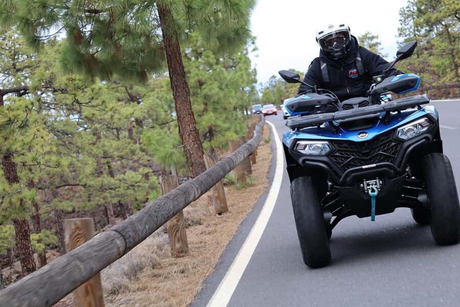 Tenerife: Quad Day Trip Teide National Park - Pickup from Los Cristianos to Los Gigantes, with a WhatsApp meet-up