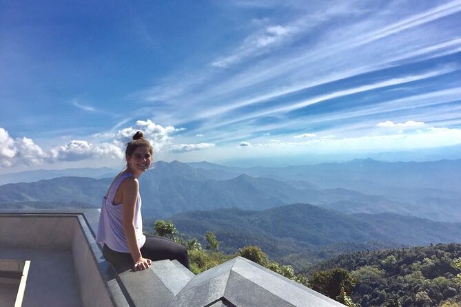 The Best One Day Trip Of Doi Inthanon National Park - Twin Royal Stupas: panoramic views plus garden color