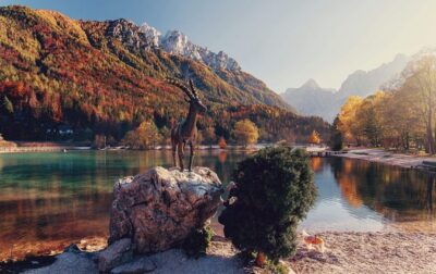 Triglav National Park and the Alps Private tour - Kranjska Gora first: Lake Jasna, coffee with a view, and Liznjek House