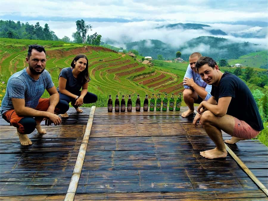 Two days Doi Inthanon national park - Day Two: Sunrise Drive, Soft-Boiled Rice Breakfast, and the Kew Mae Pan Panoramic Hike