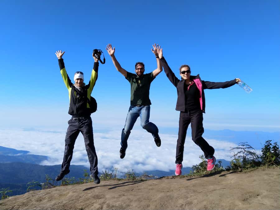 Two days Doi Inthanon national park - Day One: Market Stops, Organic Coffee, Waterfalls, and Pa Pong Piang Sunset
