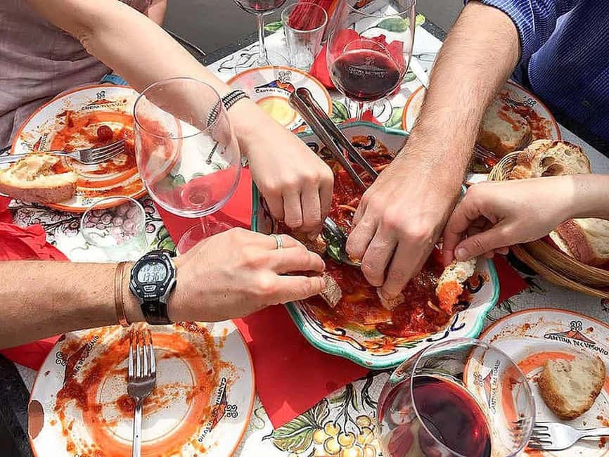 Vesuvio National Park: Wine Tasting & Tour with Light Lunch - Barrel room tastings and amphora-aged volcano wines
