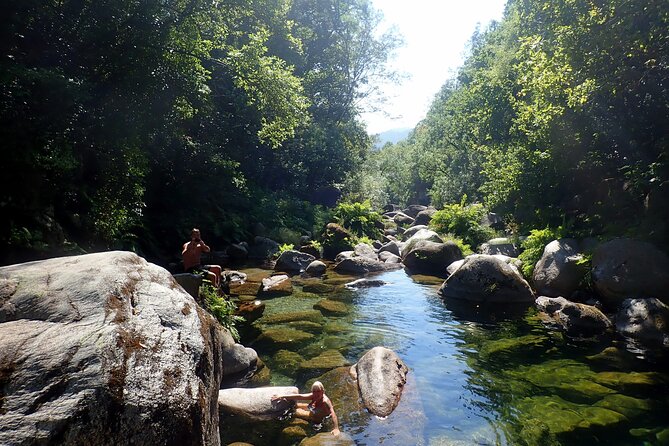 Waterfall, Lagoon and Old Village in Peneda-Gerês National Park - Waterfall and lagoon swimming: where the hiking pays off