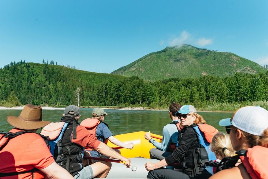 West Glacier: Glacier National Park Scenic Raft Trip - Check-in, safety briefing, and the short rides that set the tone
