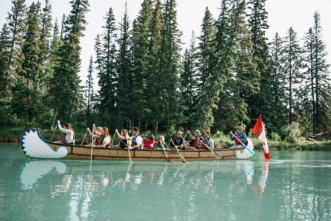 Wildlife on the Bow | Big Canoe Tour in Banff National Park - 90 minutes on the Bow: an easy rhythm that fits a long day