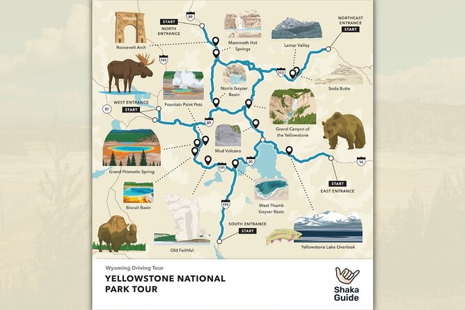 Yellowstone National Park Self-Guided Audio Tour - Using it smoothly: download, redeem, and play through your car