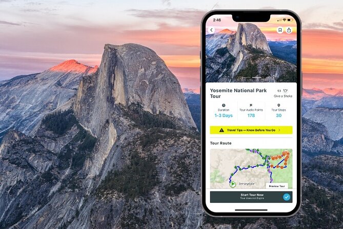 Yosemite National Park Self-Guided Audio Tour - Quick highlights worth planning around